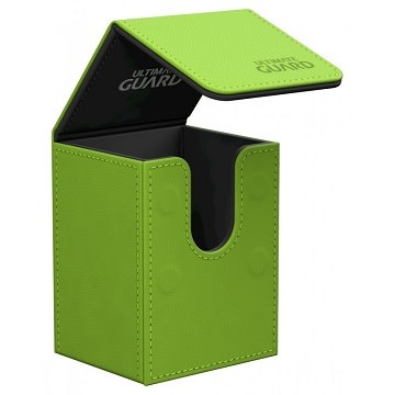 Ultimate Guard Flip Deck Case Leatherette (80+, Green)