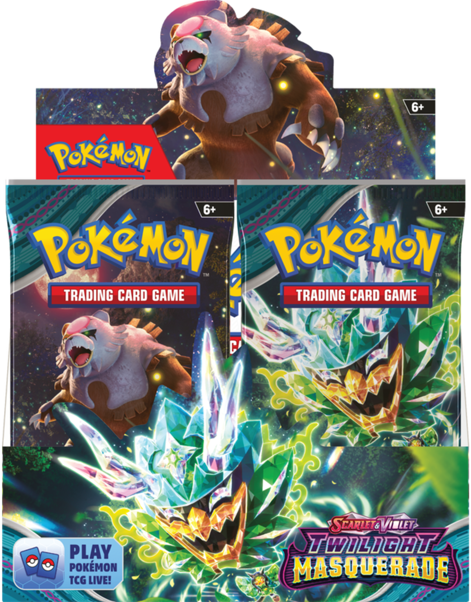 The Pokemon Company Pokémon Trading Card Game - Twilight Masquerade Booster