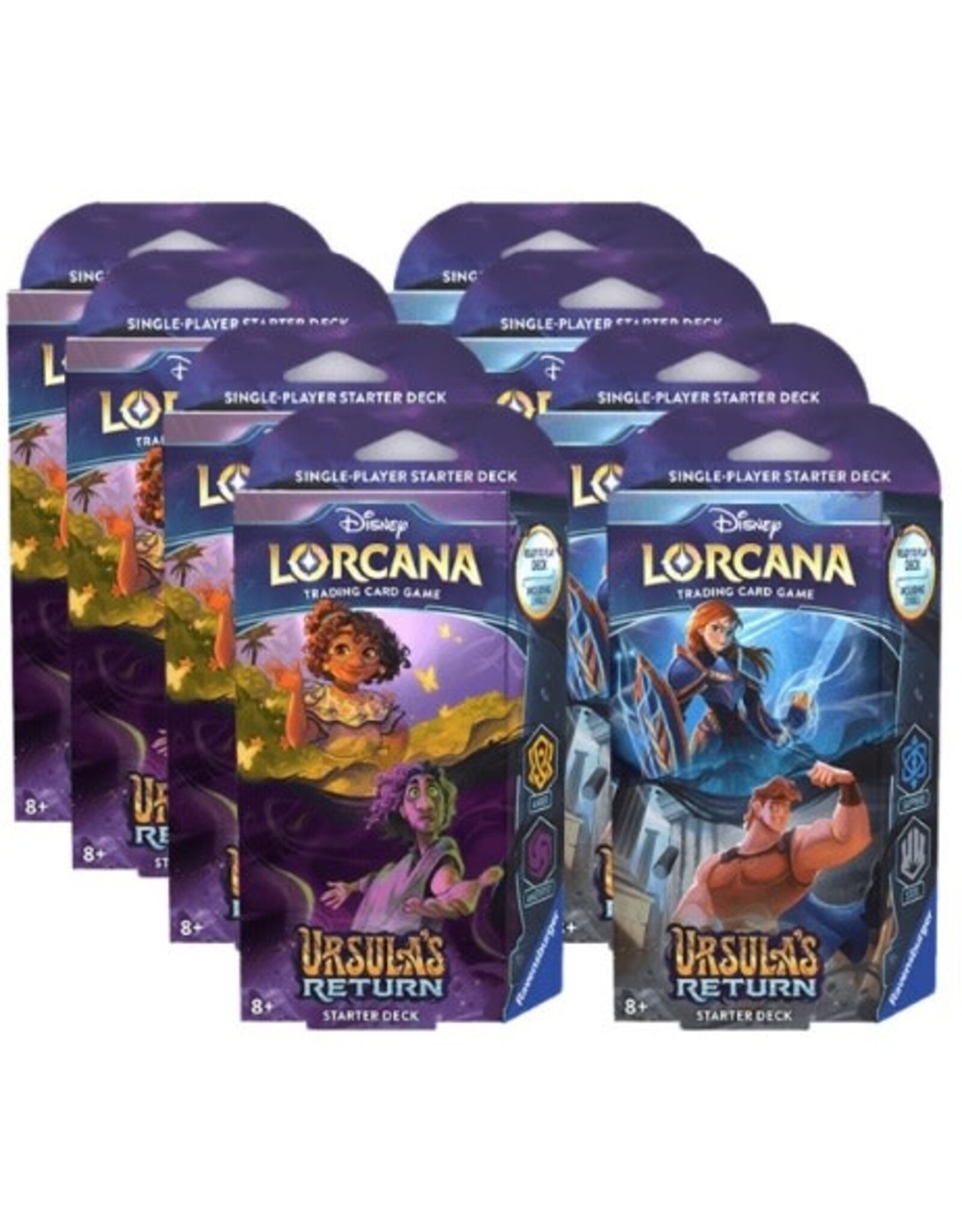 Ravensburger **CLEARANCE** Disney Lorcana - Ursula's Return (Sapphire/Steel) - Starter Deck