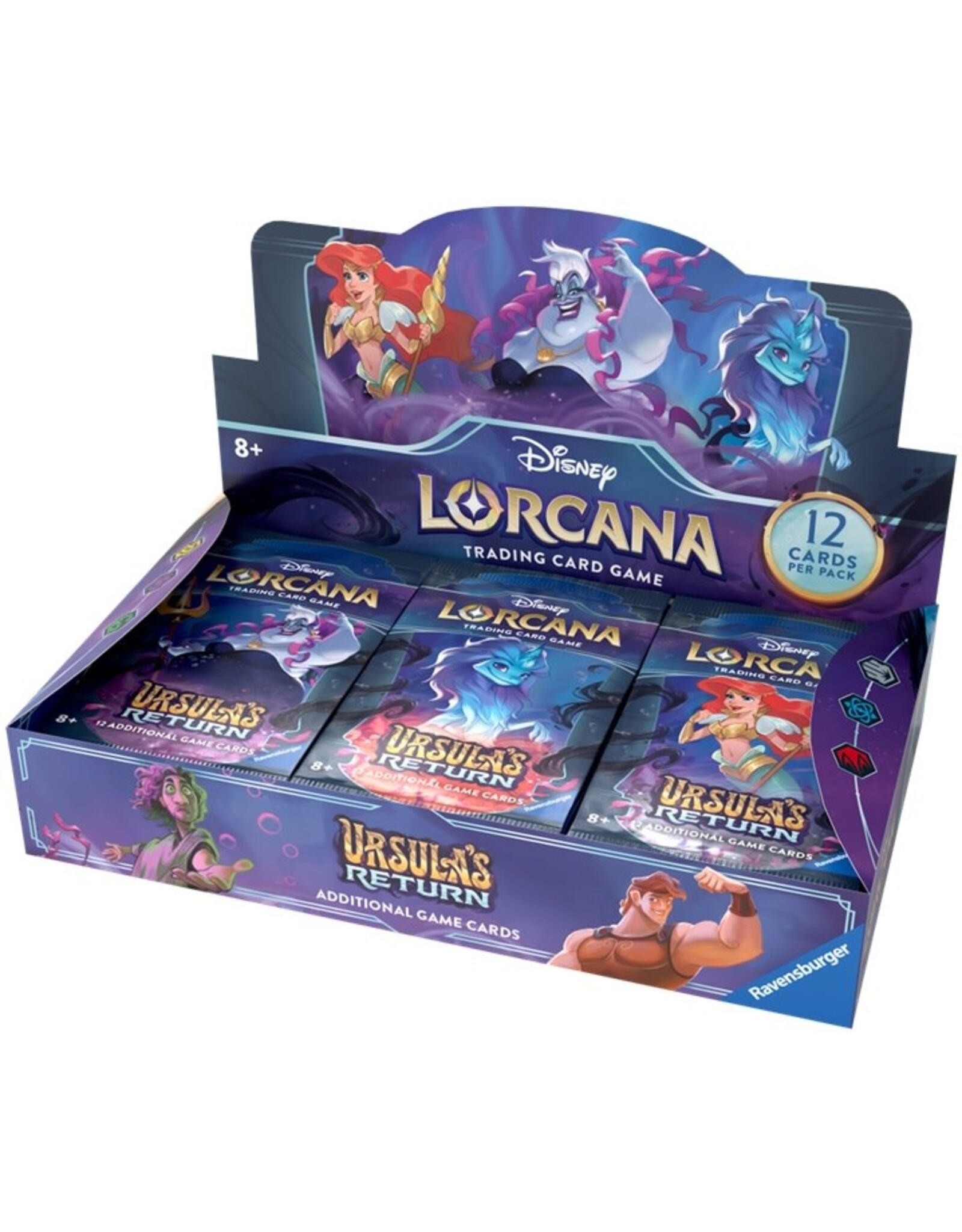 Ravensburger Disney Lorcana - Ursula's Return - Booster Pack x24