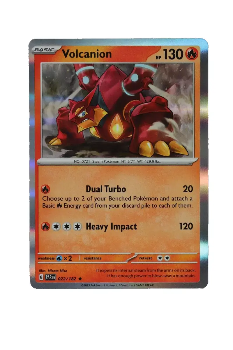 Volcanion - 022/182 (Holofoil, Rare)