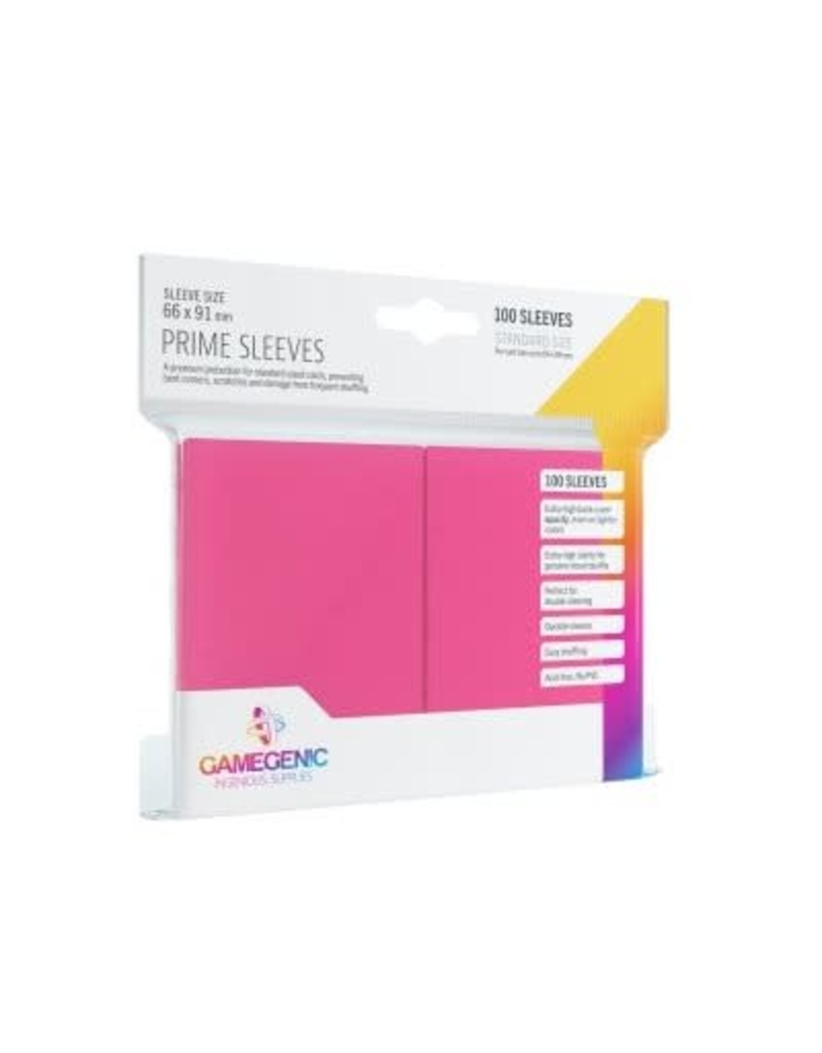 Game Genic Sleeves: Gamegenic Prime Sleeves: Pink (100)