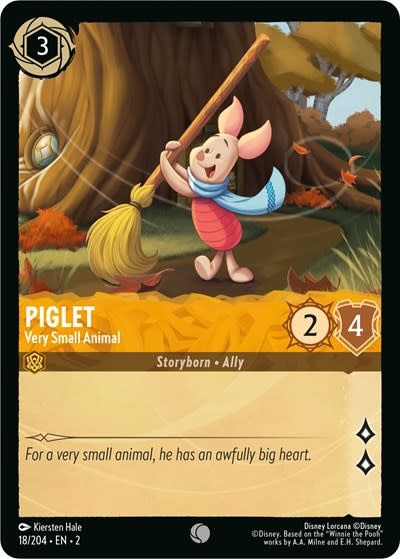 Piglet - Very Small Animal - 18/204 (Normal, Common)