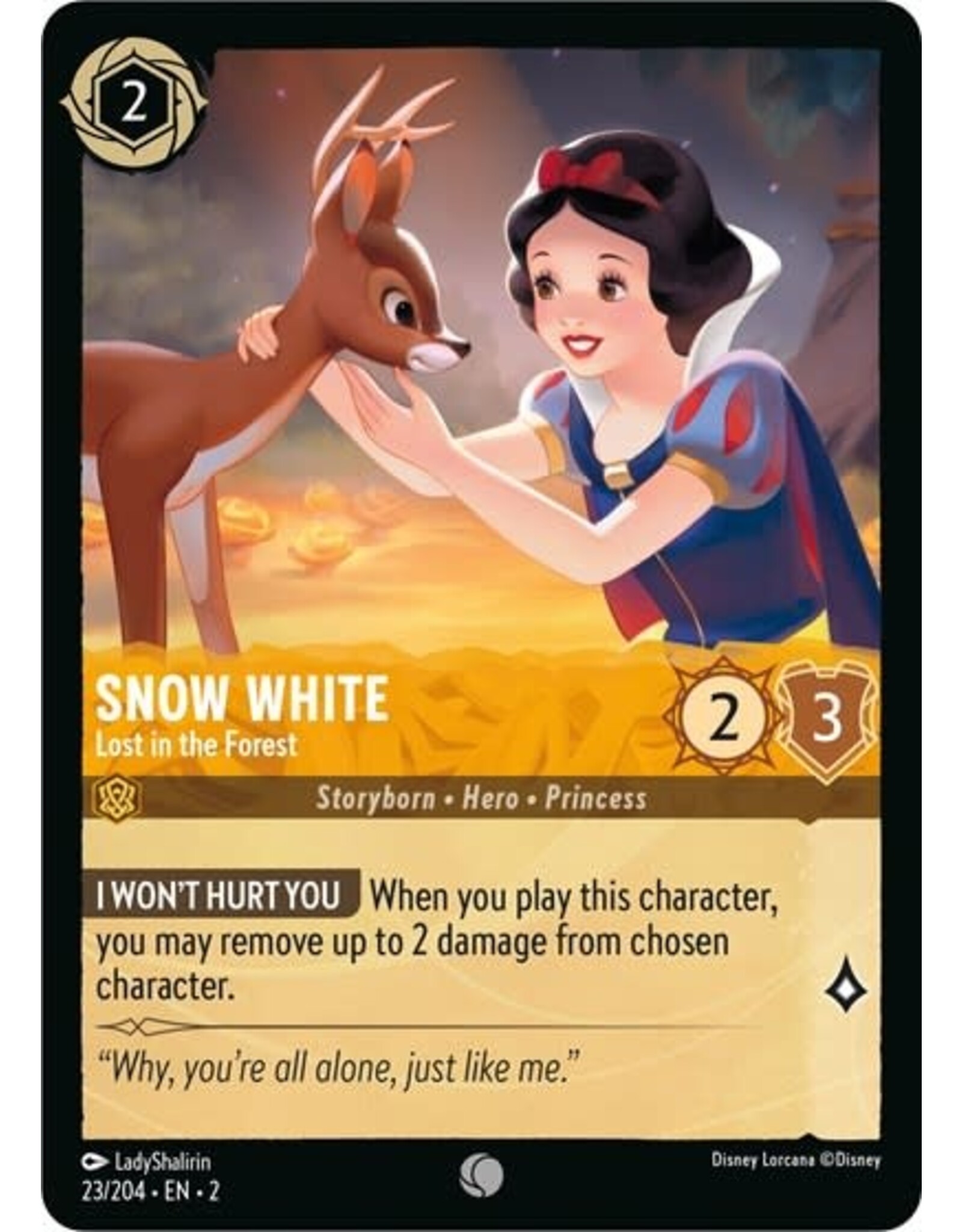 Snow White - Lost in the Forest - 23/204 (Normal, Common)