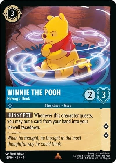 Winnie the Pooh - Having a Think - 161/204 (Normal, Rare)