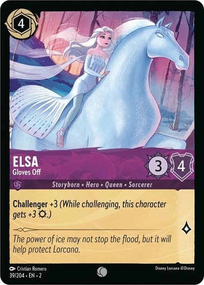 Elsa - Gloves Off - 39/204 (Normal, Common)