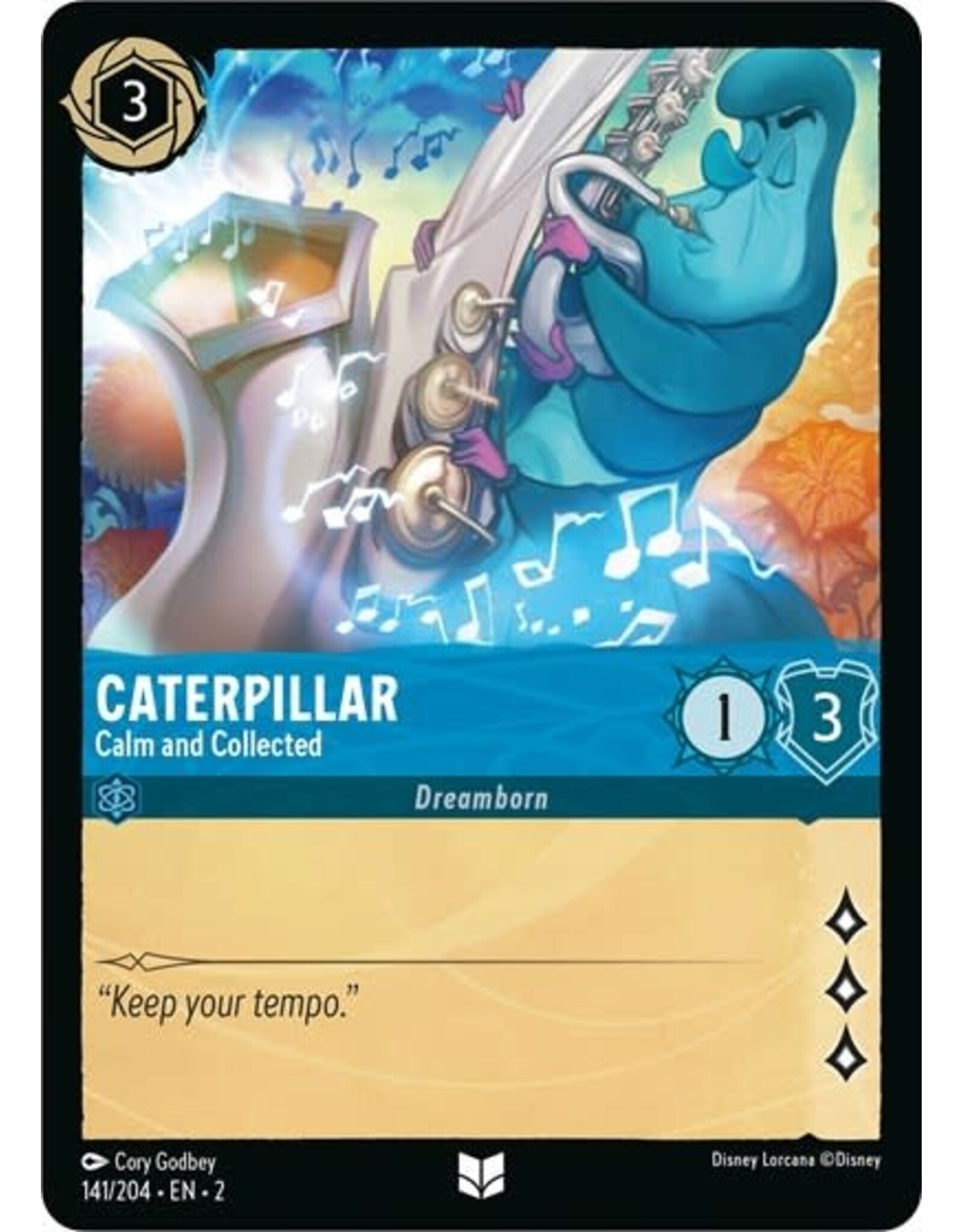 Caterpillar - Calm and Collected - 141/204 (Normal, Uncommon)