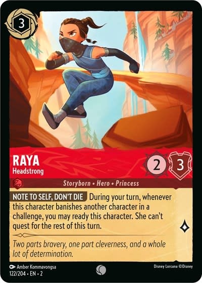 Raya - Headstrong - 122/204 (Normal, Common)