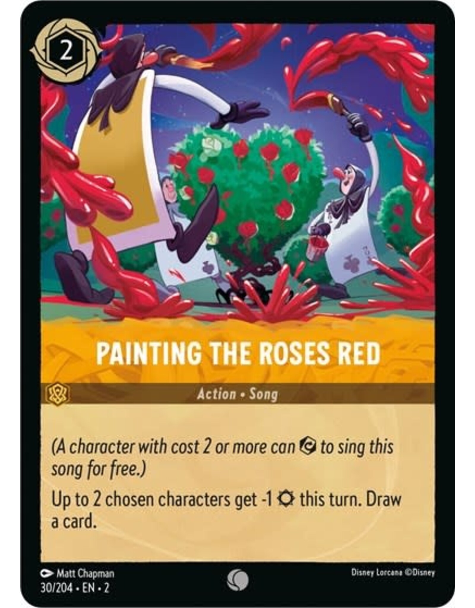 Painting the Roses Red - 30/204 (Normal, Common)