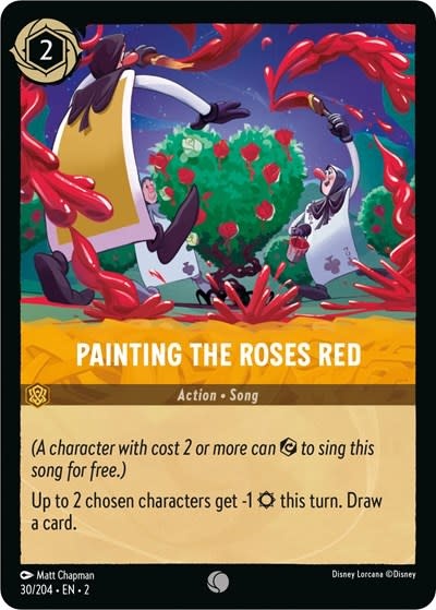 Painting the Roses Red - 30/204 (Normal, Common)