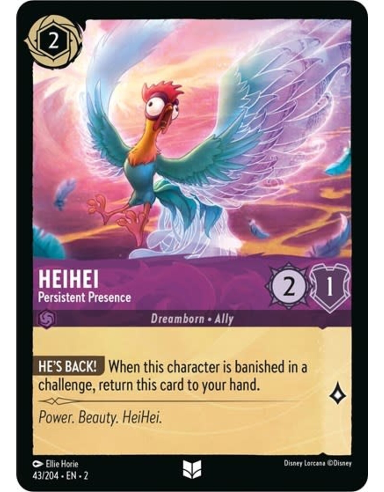 HeiHei - Persistent Presence - 43/204 (Normal, Uncommon)