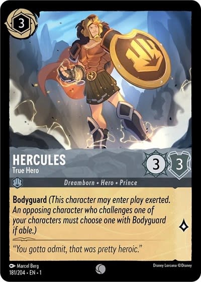 Hercules - True Hero - 181/204 (Normal, Common)