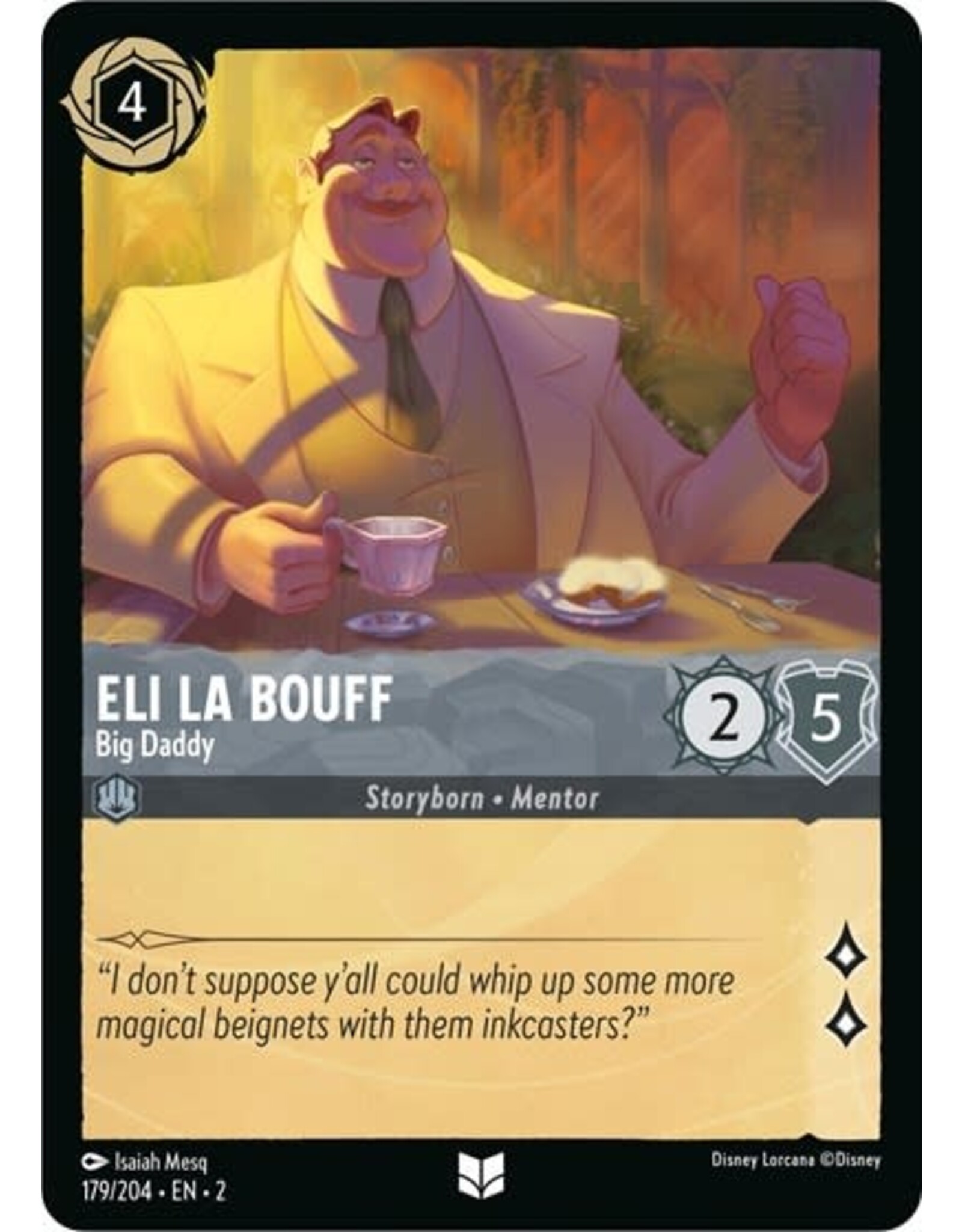 Eli La Bouff - Big Daddy - 179/204 (Normal, Uncommon)