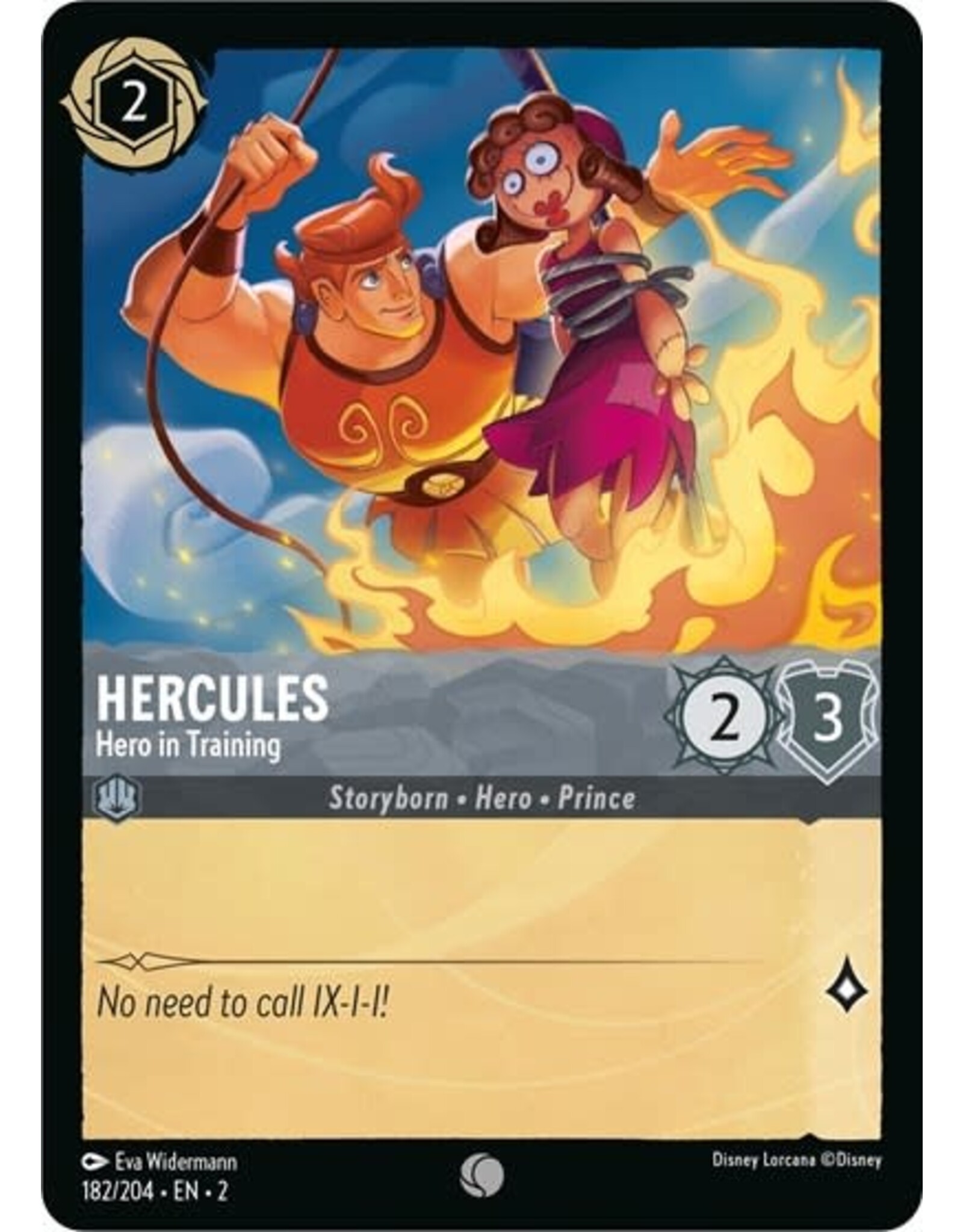 Hercules - Hero in Training - 182/204 (Normal, Common)