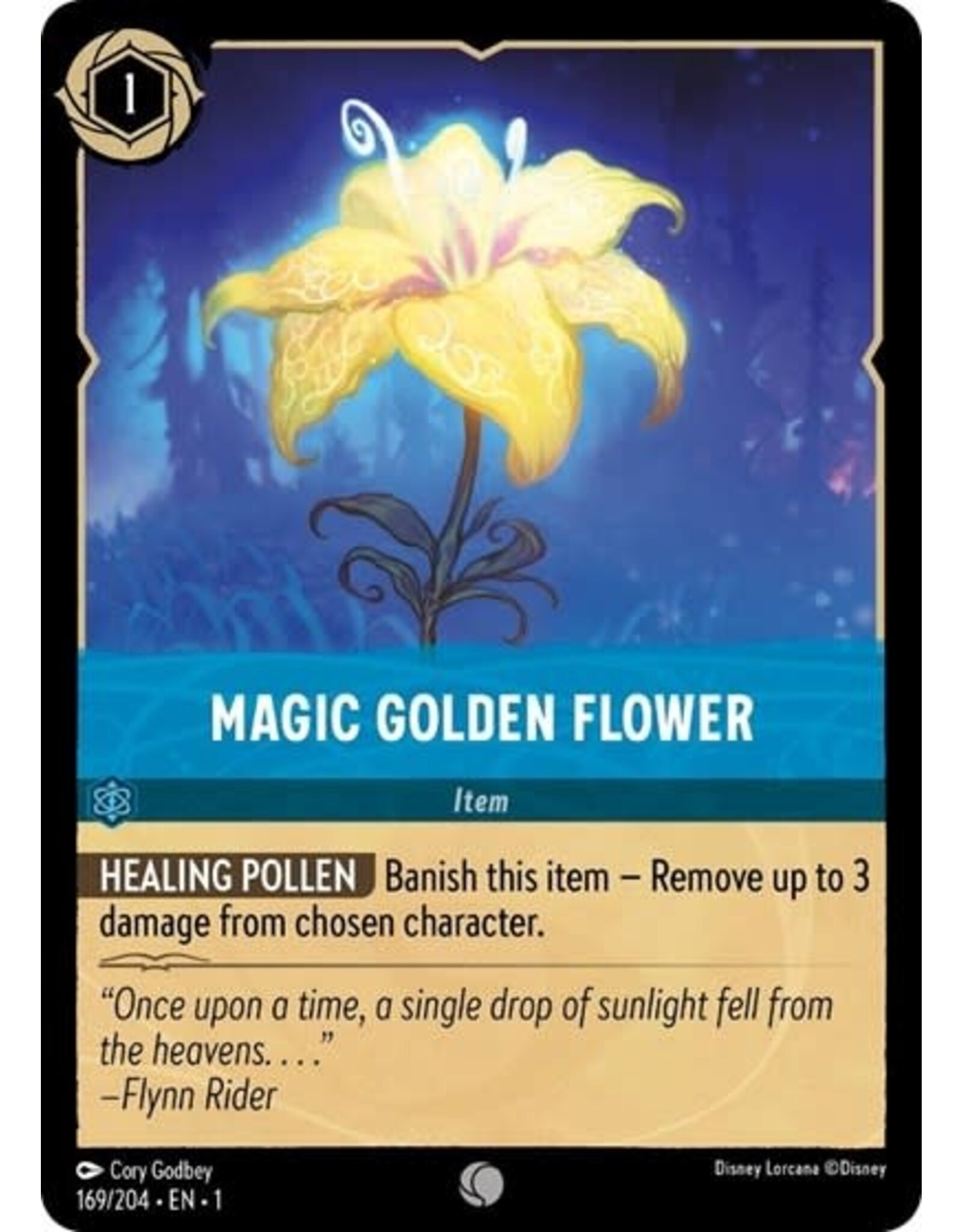 Magic Golden Flower - 169/204 (Normal, Common)