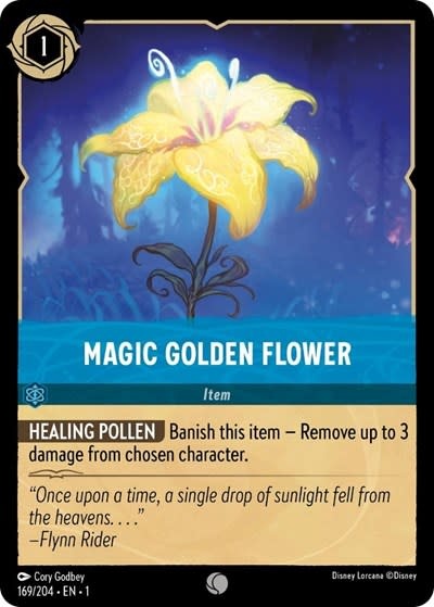 Magic Golden Flower - 169/204 (Normal, Common)