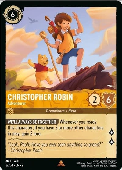 Christopher Robin - Adventurer - 2/204 (Normal, Rare)