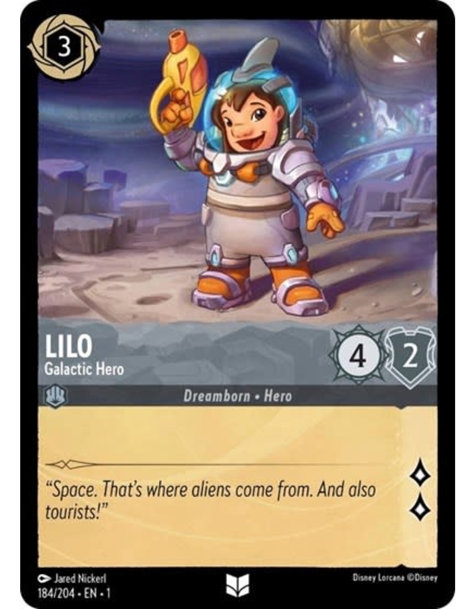 Lilo - Galactic Hero - 184/204 (Normal, Uncommon)