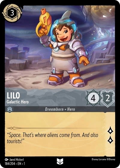 Lilo - Galactic Hero - 184/204 (Normal, Uncommon)