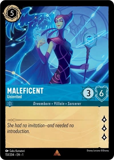 Maleficent - Uninvited - 151/204 (Normal, Rare)