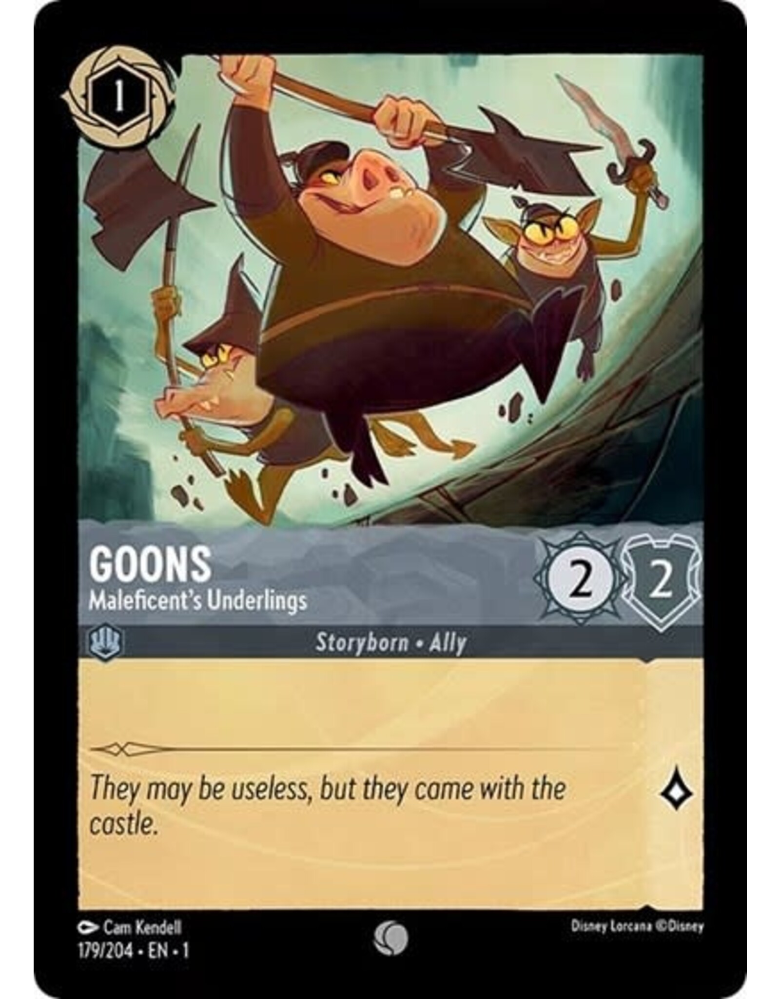 Goons - Maleficent's Underlings - 179/204 (Normal, Common)