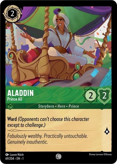 Aladdin - Prince Ali - 69/204 (Normal, Common)