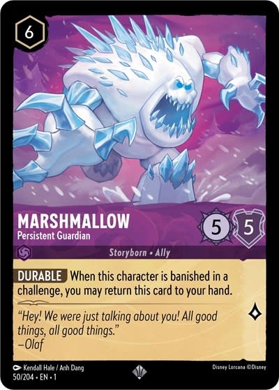 Marshmallow - Persistent Guardian - 50/204 (Normal, Super Rare)