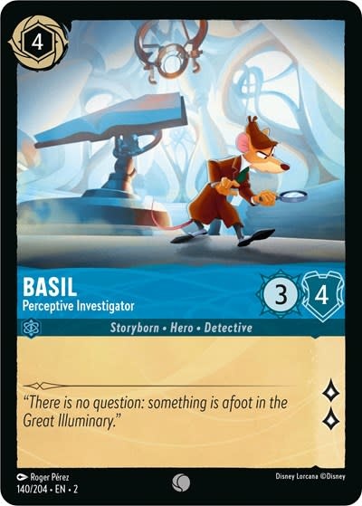 Basil - Perceptive Investigator - 140/204 (Normal, Common)