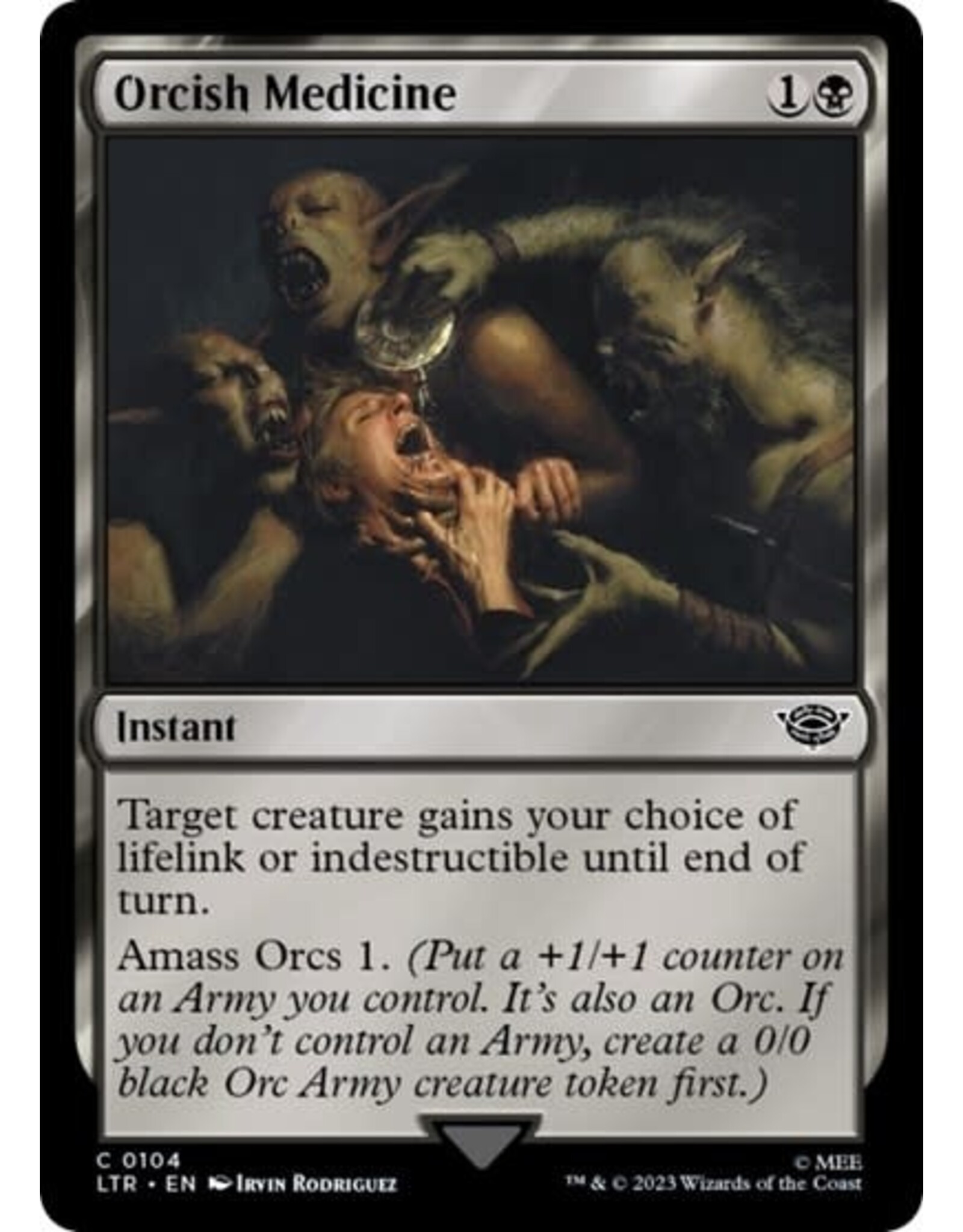 Orcish Medicine - 104 (Foil, C)