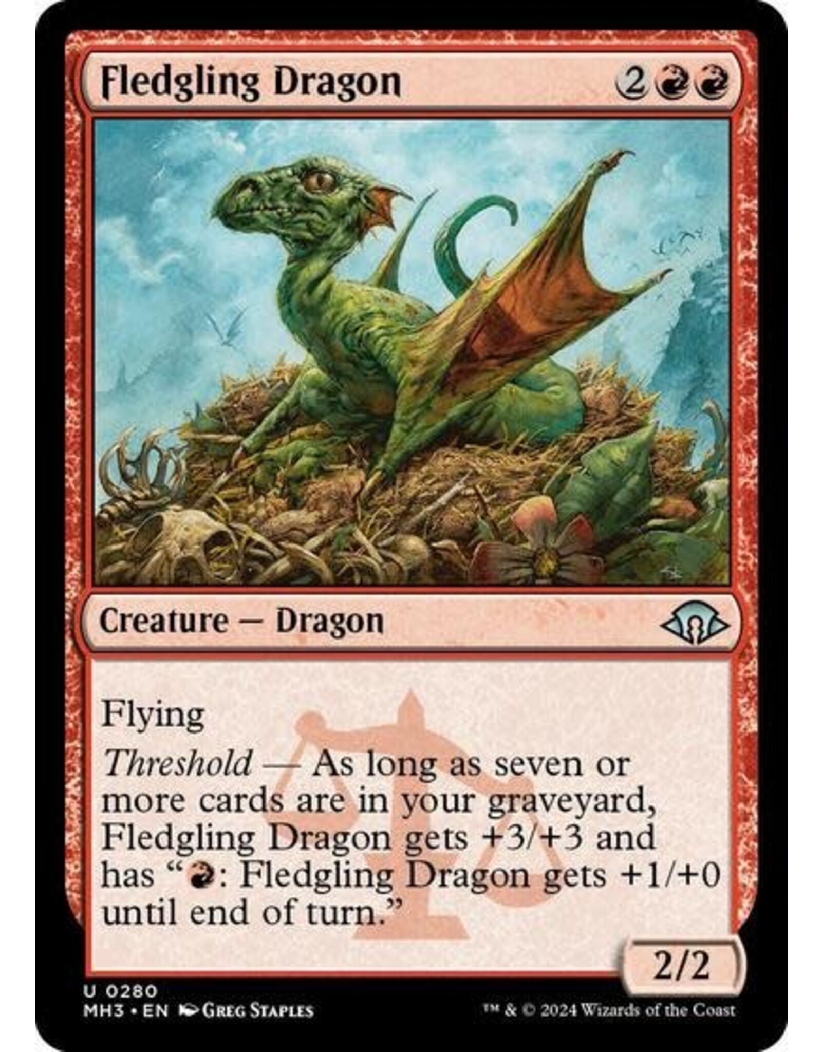 Fledgling Dragon - 280 (Normal, U)