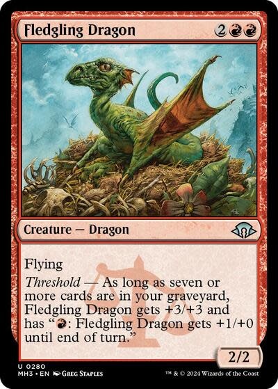 Fledgling Dragon - 280 (Normal, U)