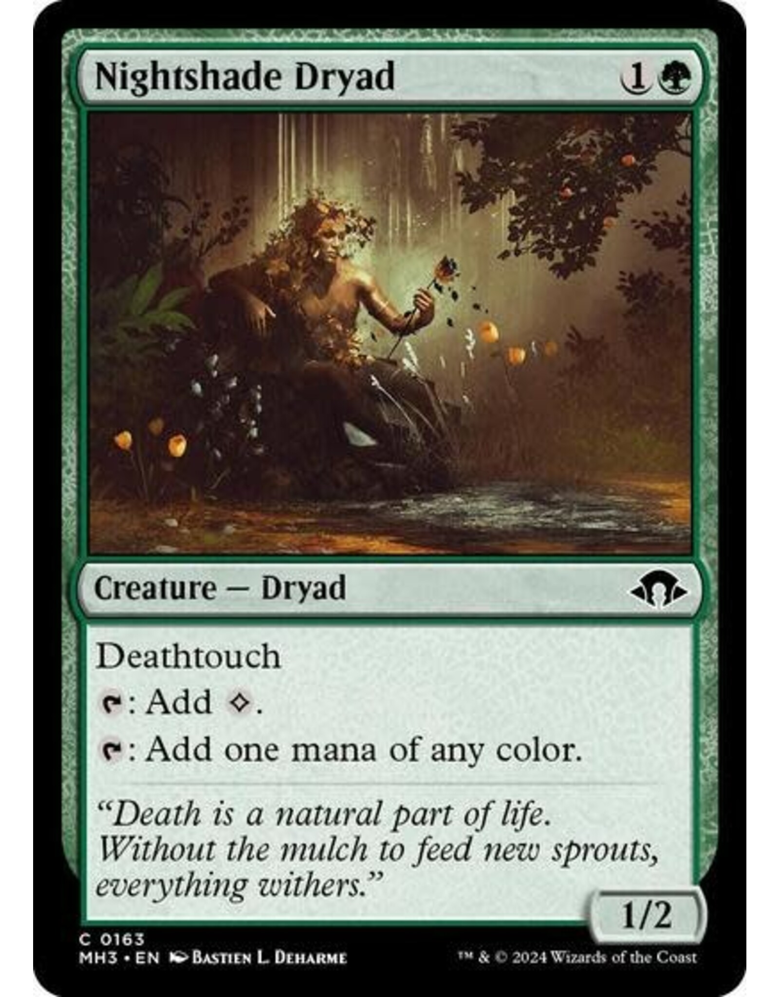 Nightshade Dryad - 163 (Normal, C)