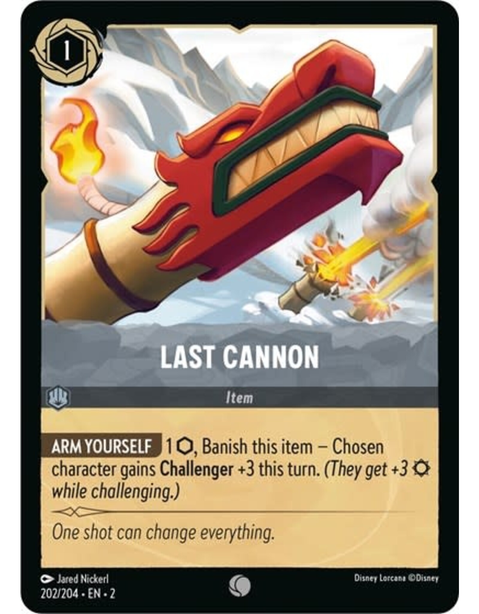 Last Cannon - 202/204 (Normal, Common)