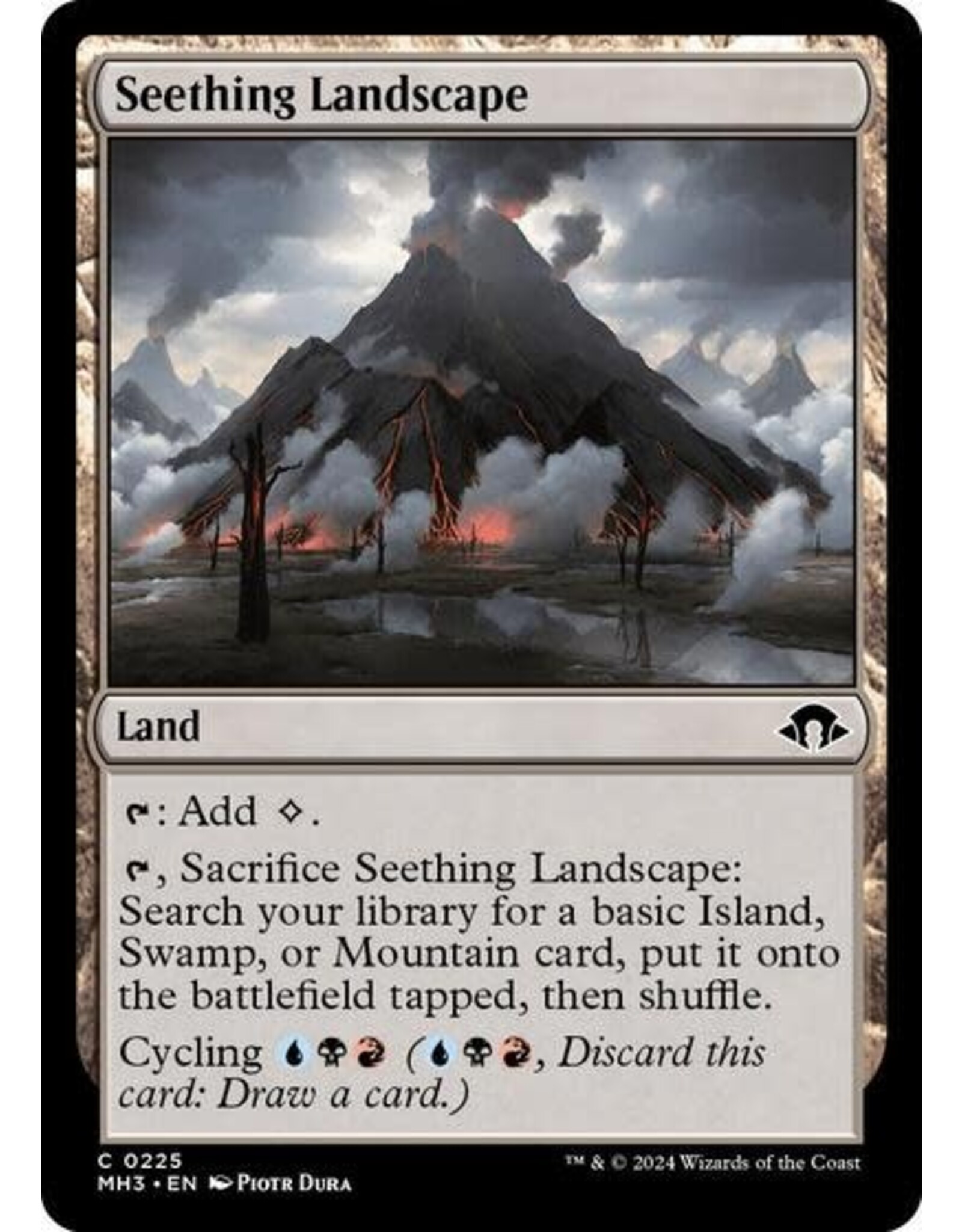 Seething Landscape - 225 (Foil, C)