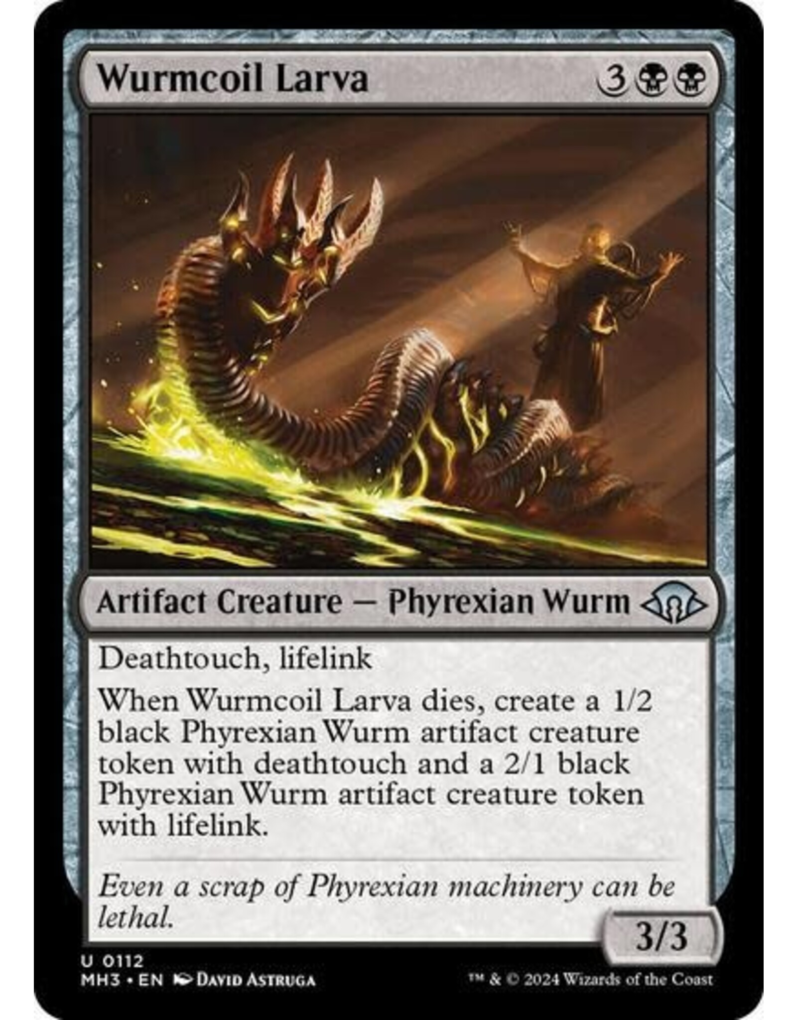 Wurmcoil Larva - 112 (Normal, U)