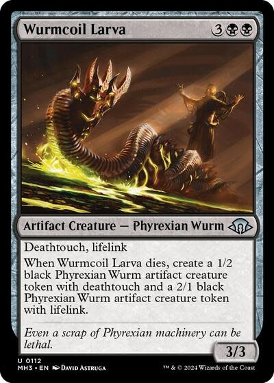 Wurmcoil Larva - 112 (Normal, U)