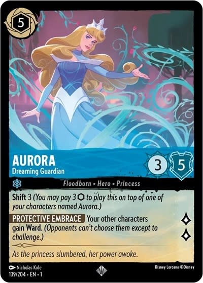 Aurora - Dreaming Guardian - 139/204 (Cold Foil, Super Rare)