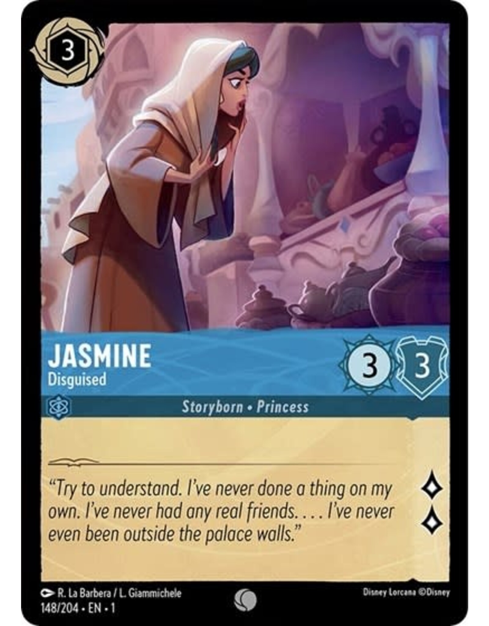 Jasmine - Disguised - 148/204 (Normal, Common)