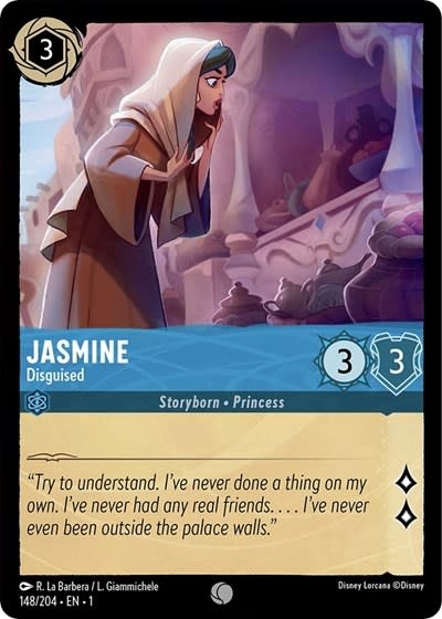 Jasmine - Disguised - 148/204 (Normal, Common)