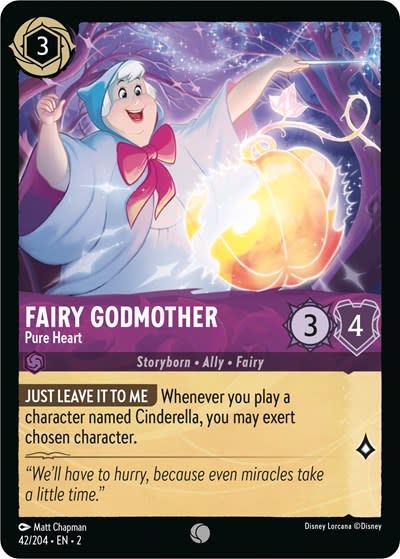 Fairy Godmother - Pure Heart - 42/204 (Normal, Common)