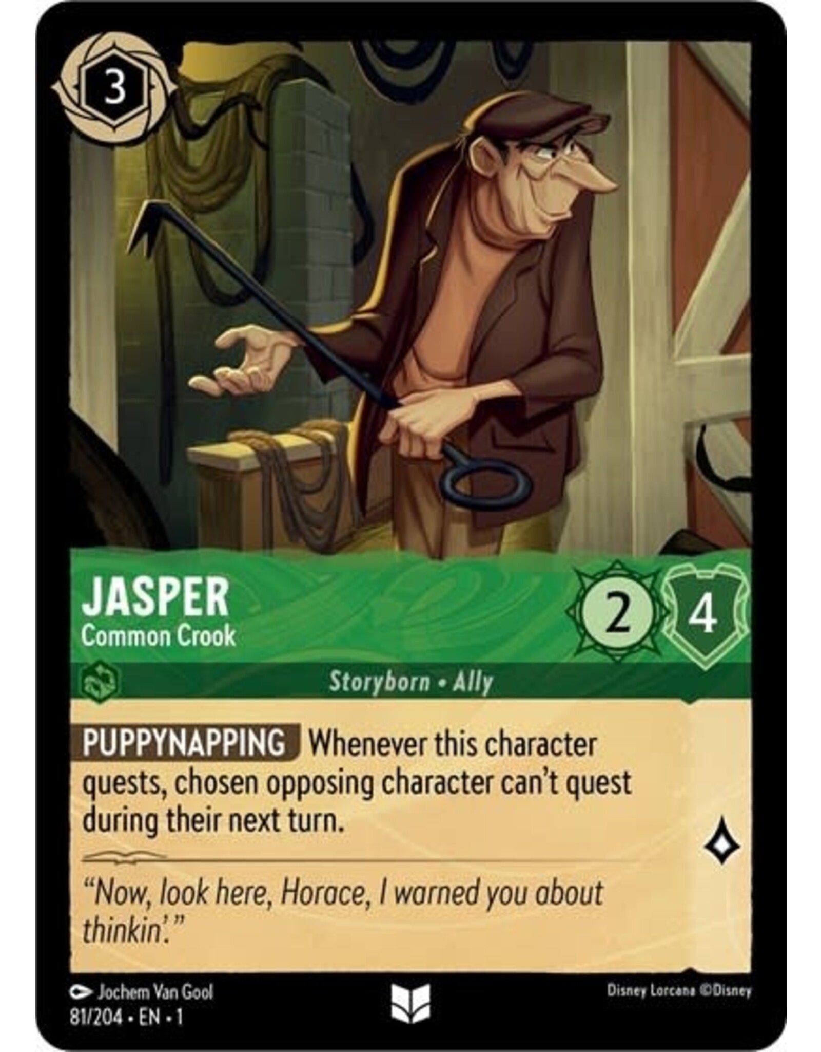 Jasper - Common Crook - 81/204 (Normal, Uncommon)