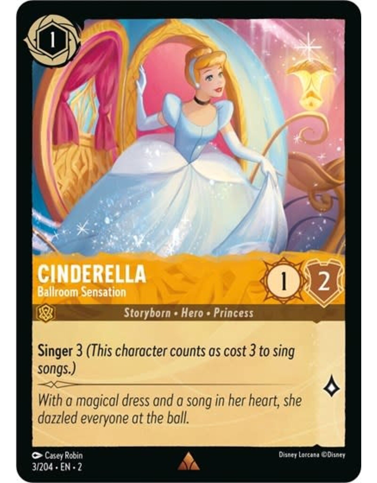 Cinderella - Ballroom Sensation - 3/204 (Normal, Rare)