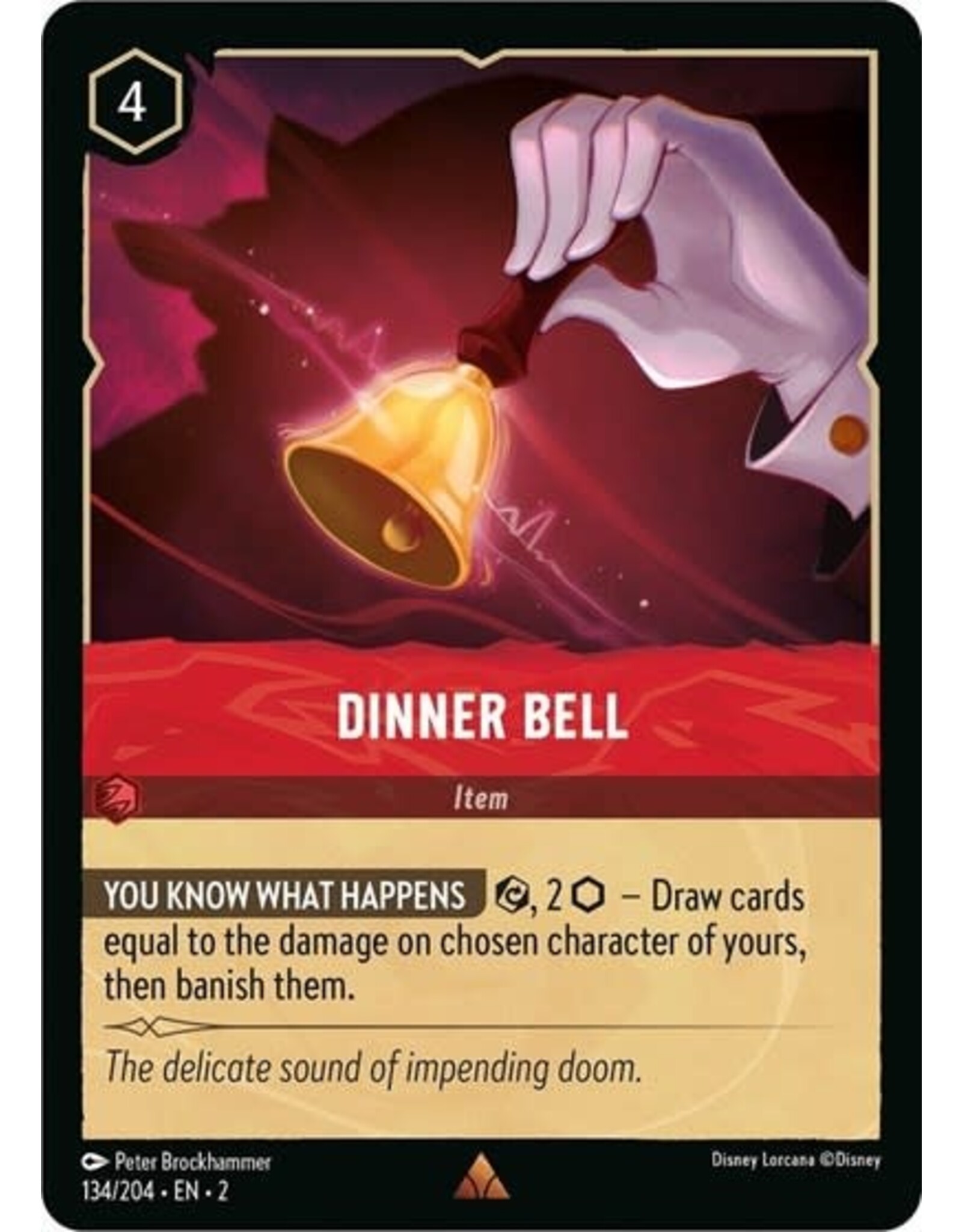 Dinner Bell - 134/204 (Cold Foil, Rare)