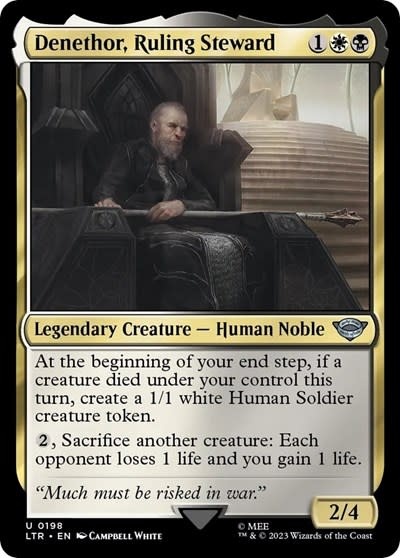 Denethor, Ruling Steward - 198 (Normal, U)