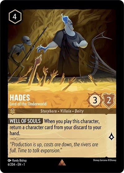 Hades - Lord of the Underworld - 6/204 (Normal, Rare)