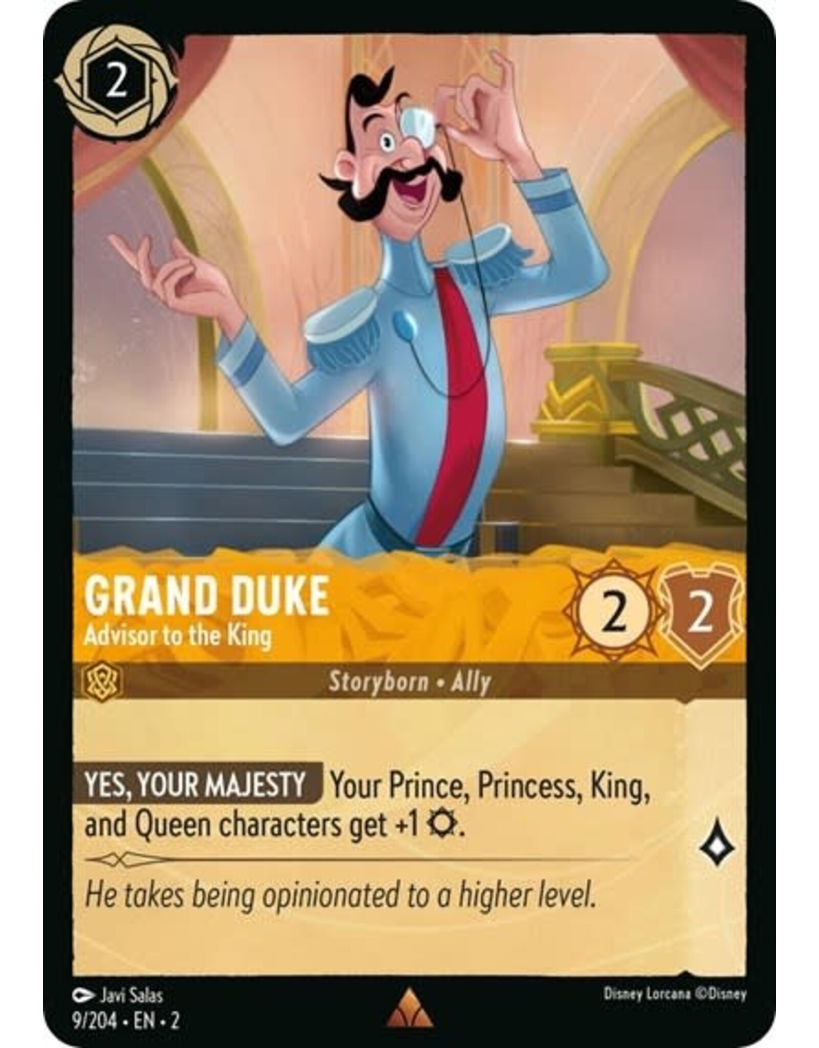 Grand Duke - Advisor to the King - 9/204 (Normal, Rare)