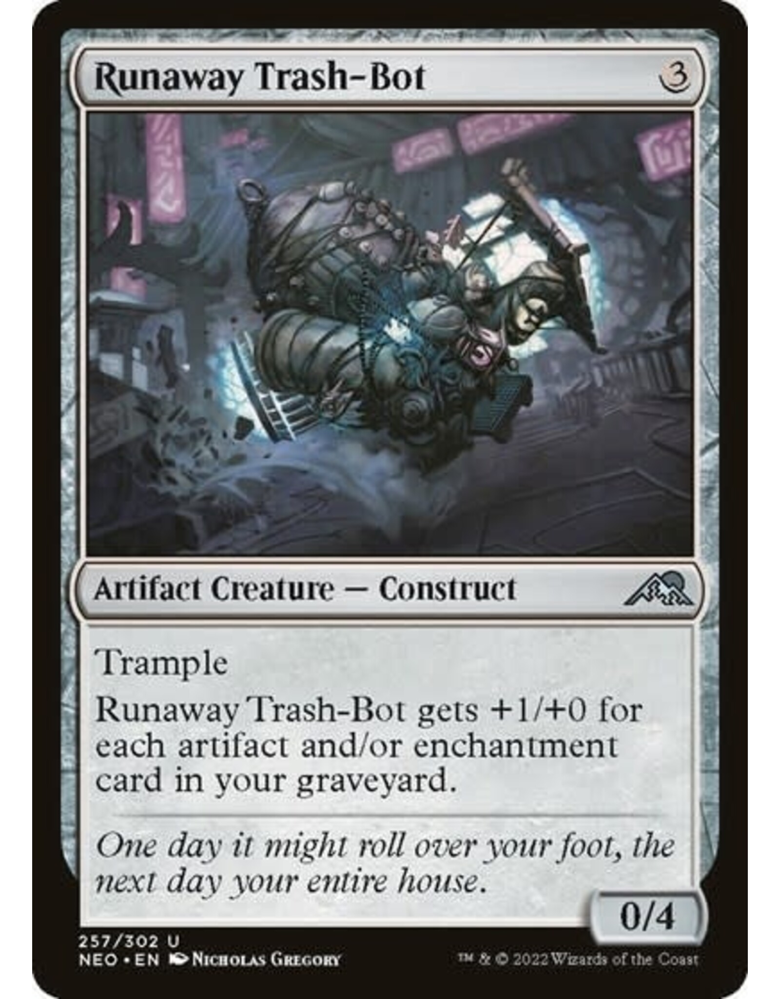 Runaway Trash-Bot - 257 (Normal, U)