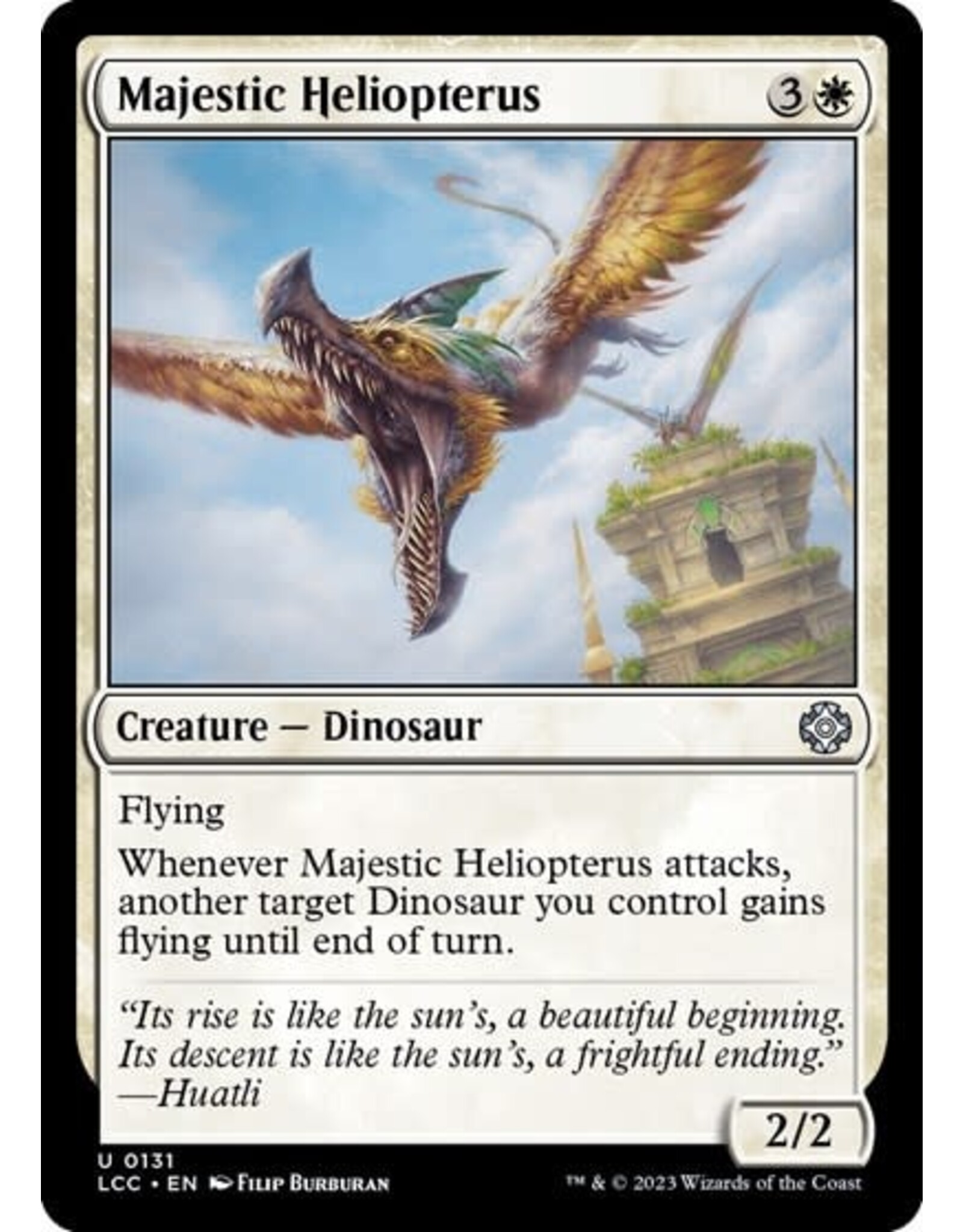 Majestic Heliopterus - 131 (Normal, U)