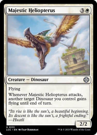 Majestic Heliopterus - 131 (Normal, U)