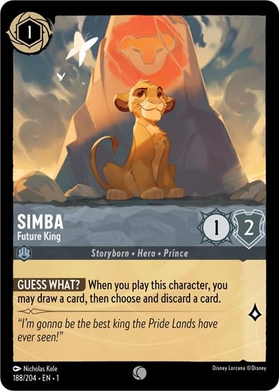 Simba - Future King - 188/204 (Normal, Common)